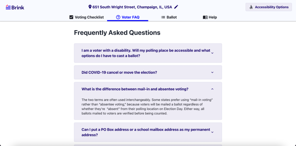 Brink Voter FAQs