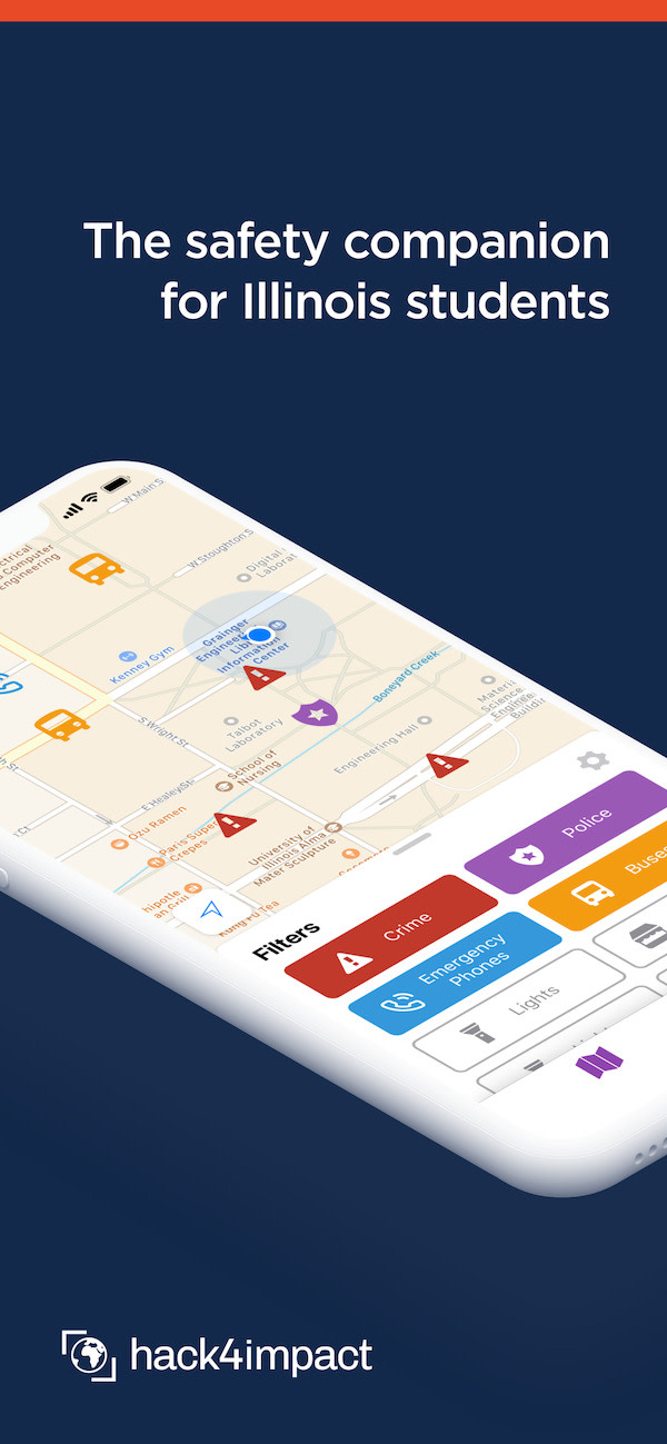 Cut to the Case SafeMaps Feature - Safety Companion For Illinois Students