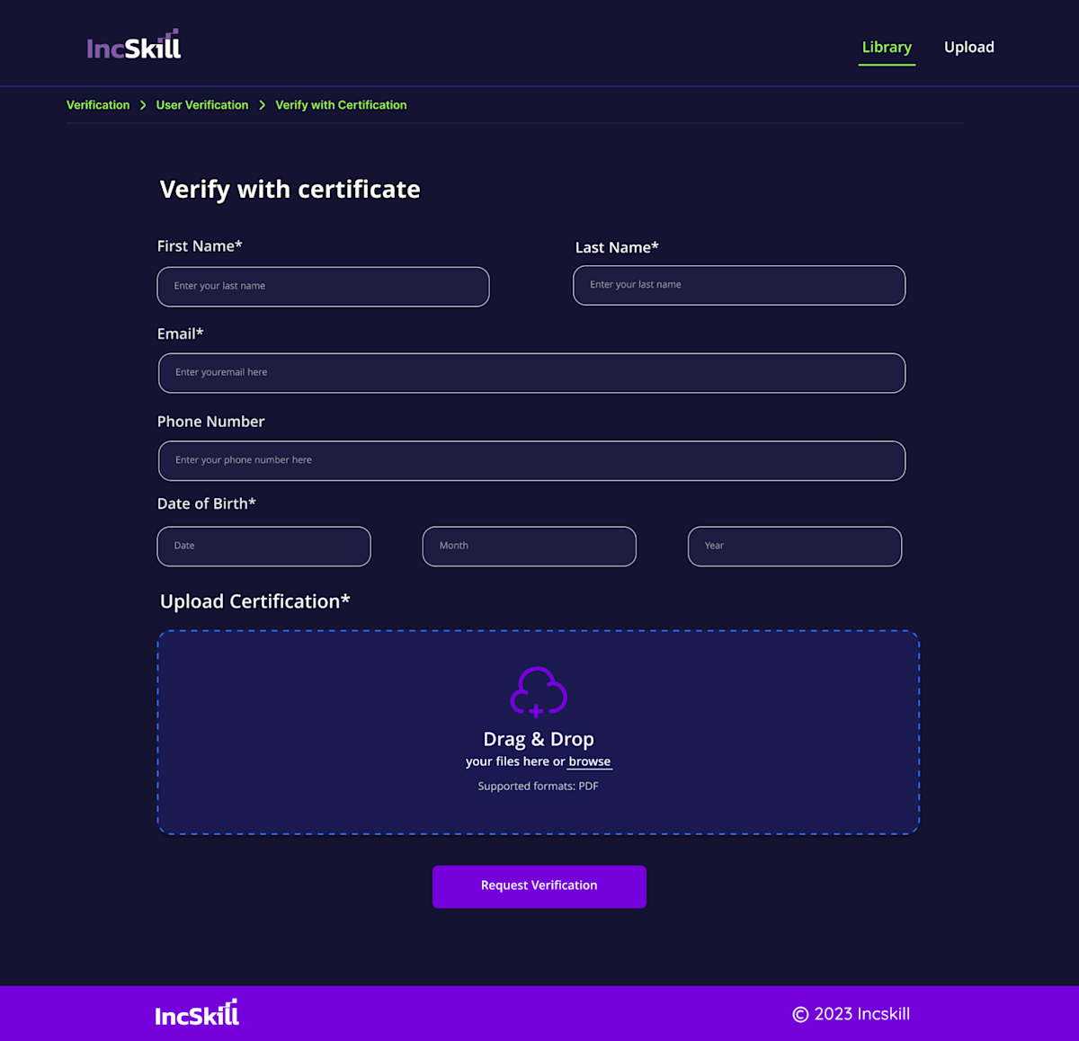InclusiveStem Verification Flow Image