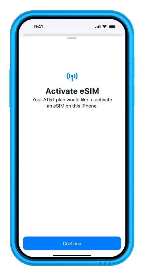eSim Activation GIF