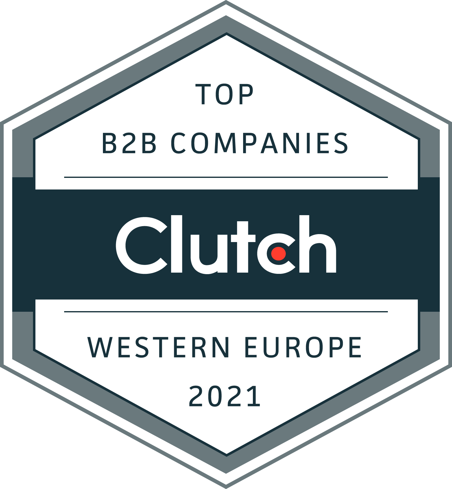 Clutch Award Top B2B Companies Western Europe