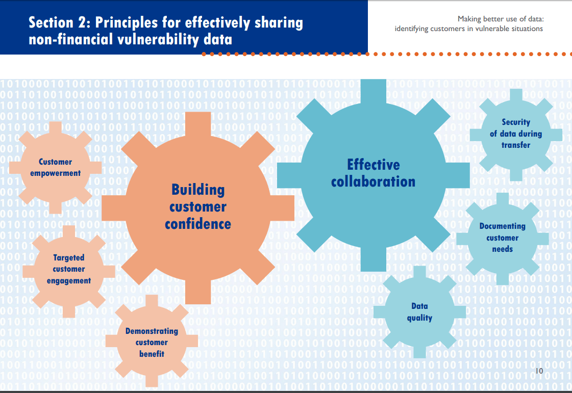 graphic - principles for sharing non-financial vulnerability data