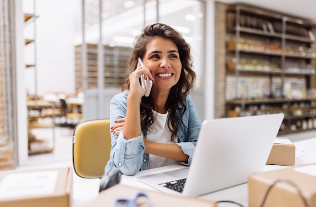 Customer service reps contact centers