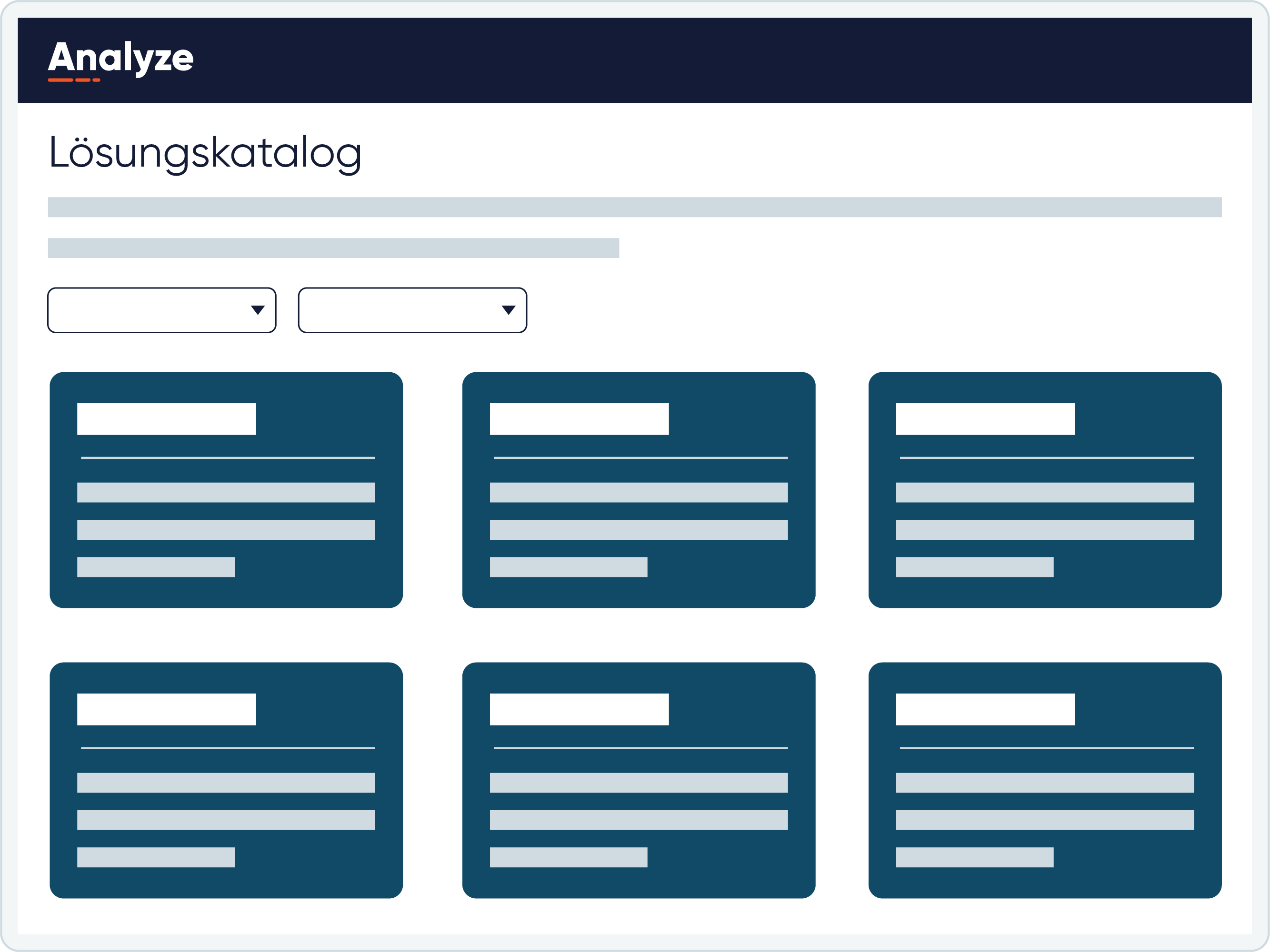 Product innovation December Solutions Catalogue German