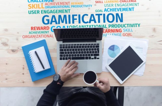 Business Concept: Gamification Word Cloud