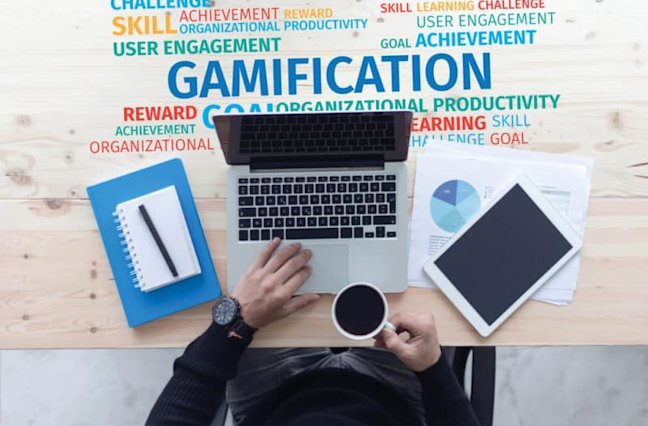 Business Concept: Gamification Word Cloud