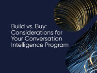 Build vs. Buy: Considerations for Your Conversation Intelligence Program