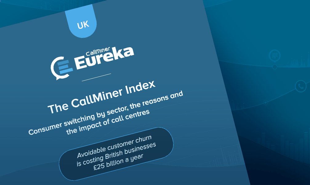 UK The CallMiner Index graphic