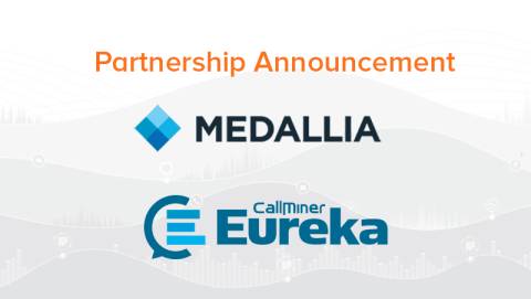Medallia and CallMiner company logos