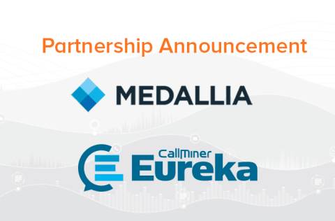 Medallia and CallMiner company logos