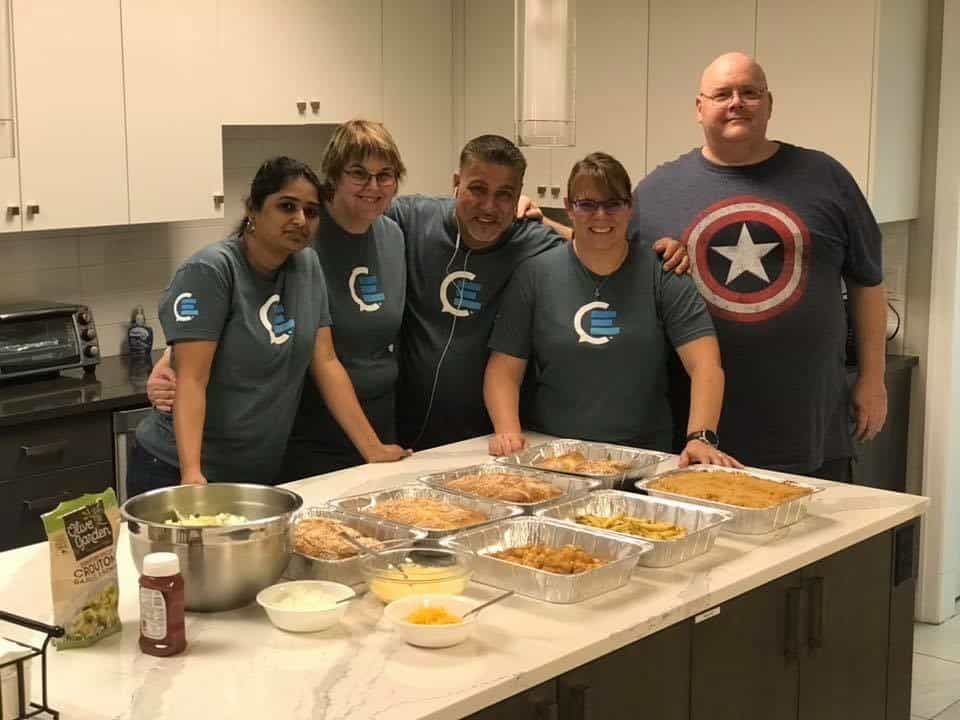 CallMiner Employees Give Back at Ronald McDonald House