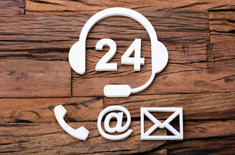 call and contact icons