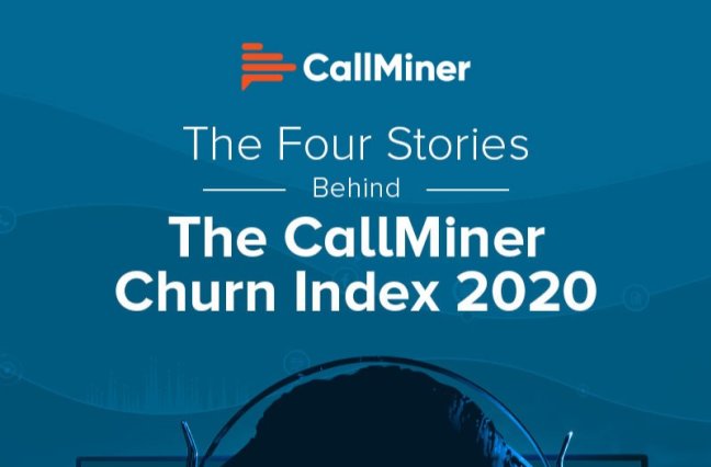US CallMiner Churn Index Infographic