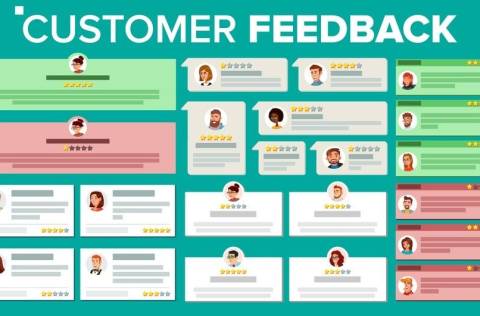 Customer feedback graphic