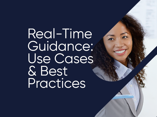 Real-Time Guidance: Use Cases & Best Practices Whitepaper