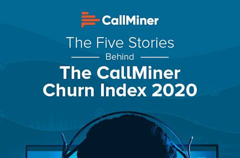 UK CallMiner Churn Index Infographic