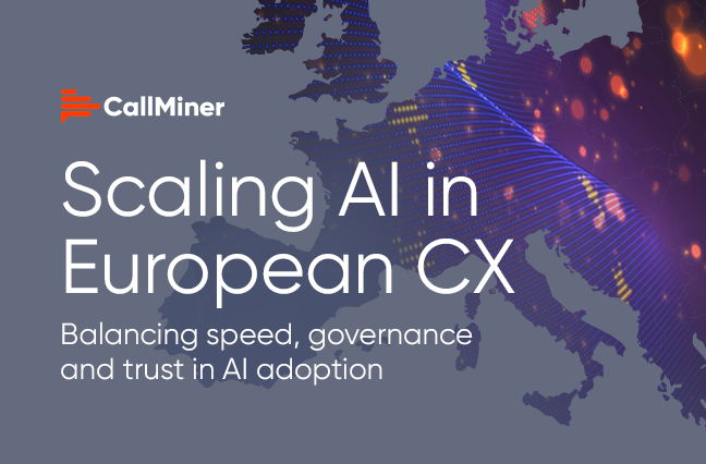 European Report: Scaling AI in CX 2026 blog image