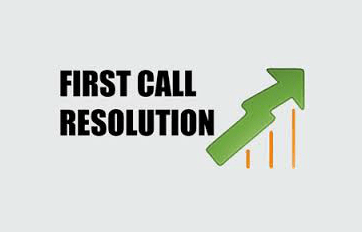First call resolution graphic
