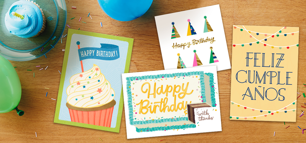 Birthday Campaign Cards