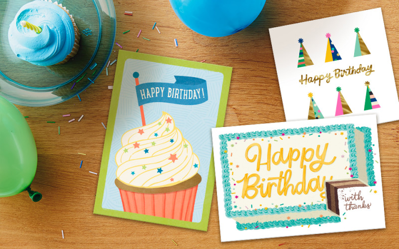 Birthday Campaign Cards