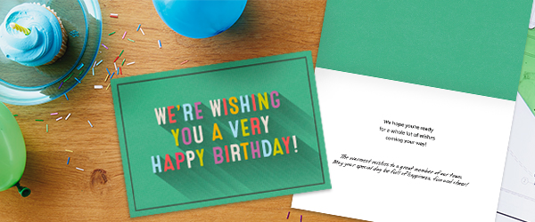 Employee Birthday Wishes Through Mail