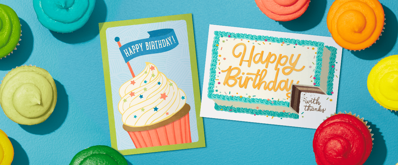 Cake Birthday Cards Lifestyle Image