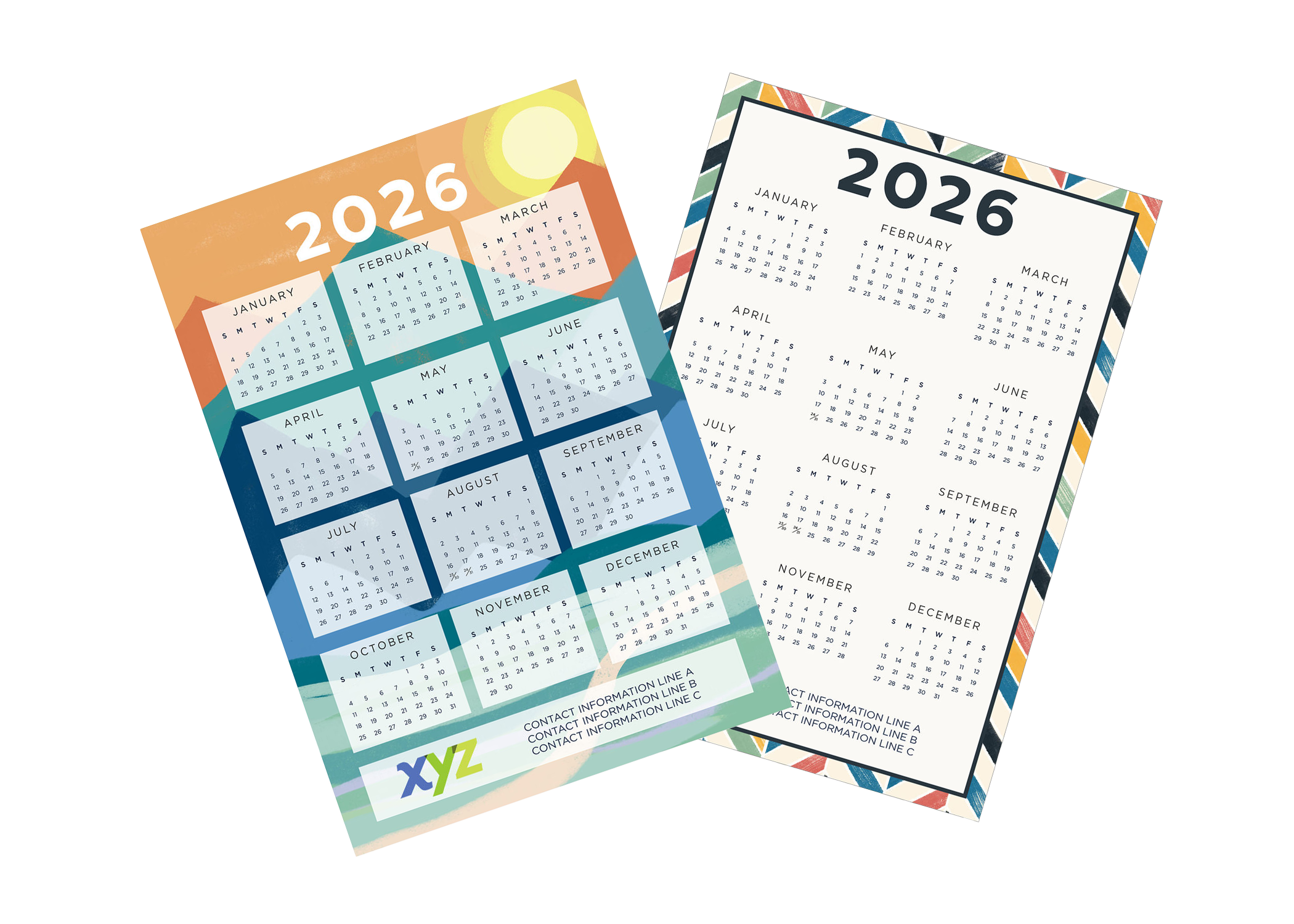 Magnetic Calendars