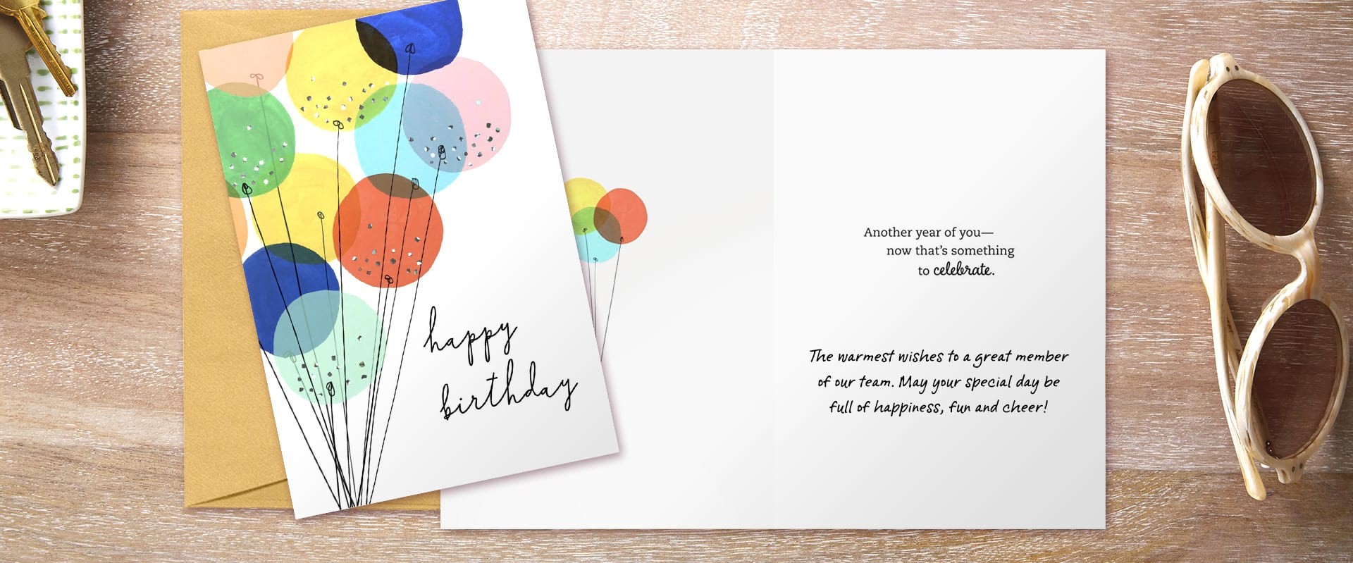 25 Sentiments for Staff Birthday Cards Hallmark Business Connections