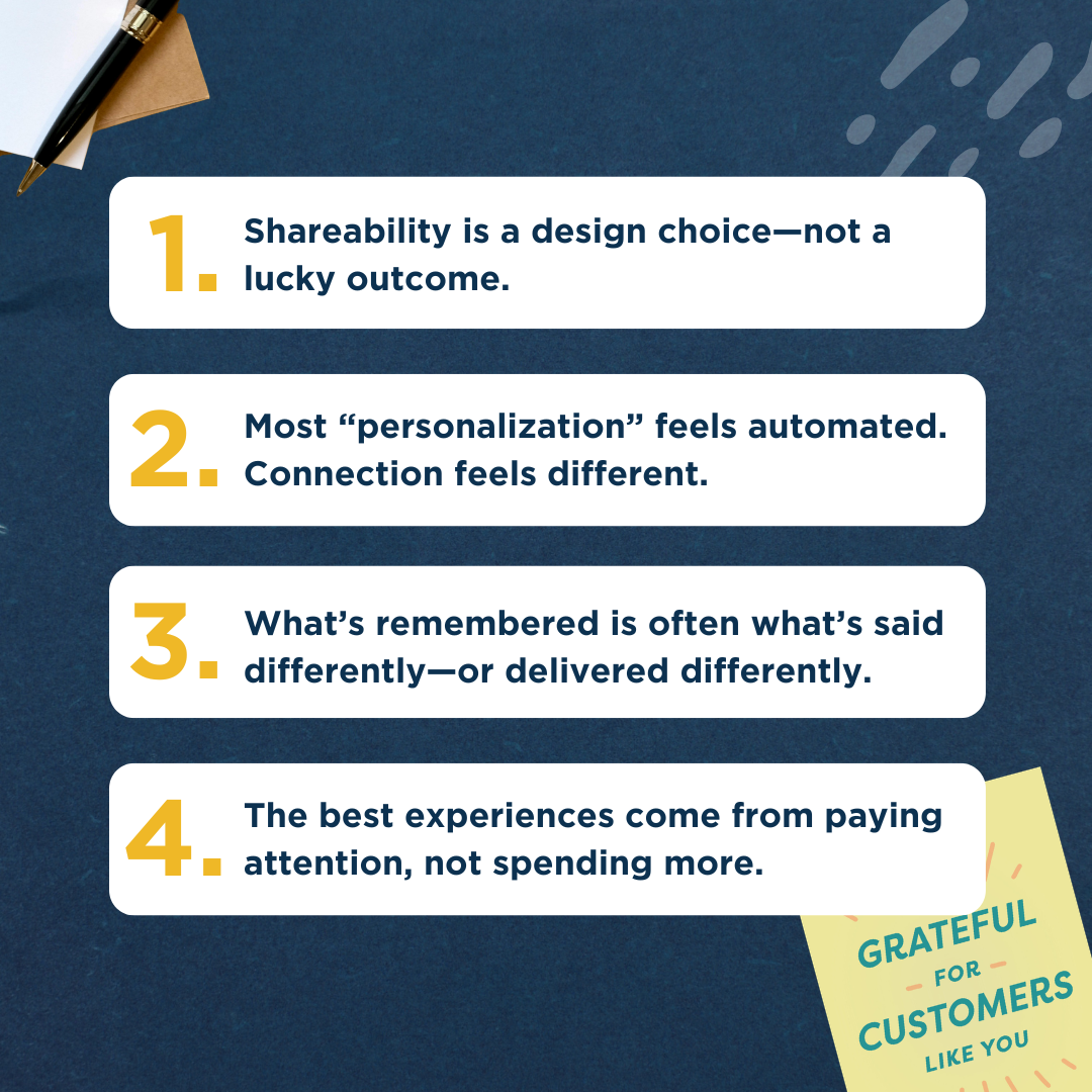 Four Key Takeaways Graphic