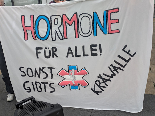 Hormone für alle sonst gibts Krawalle.