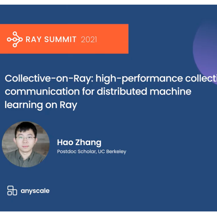 Collective-on-Ray: High-performance Collective Communication for ...