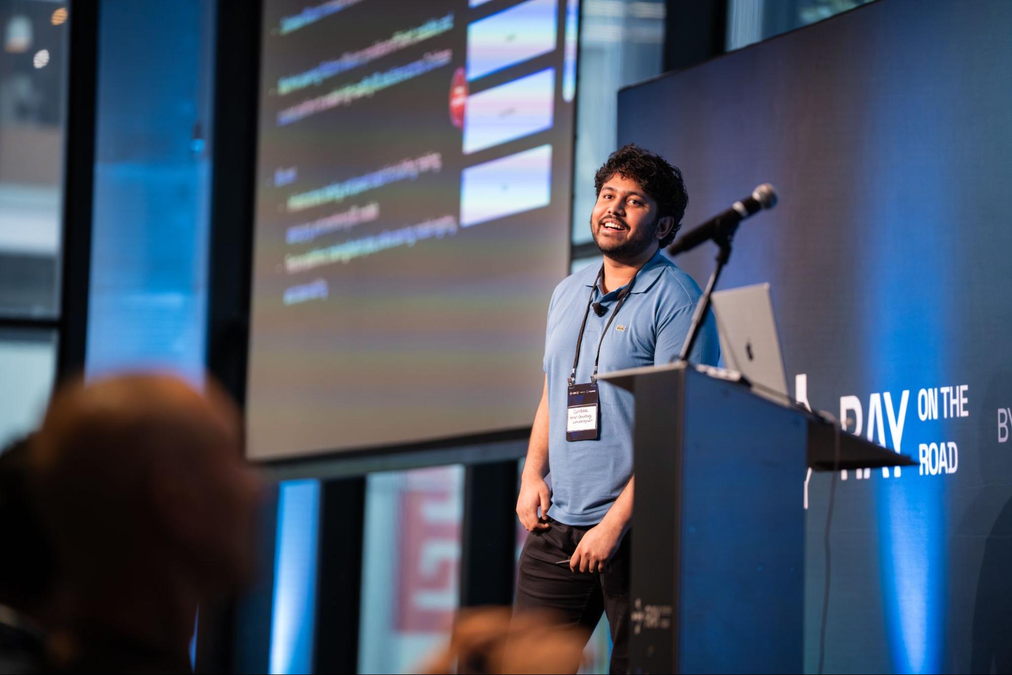 Ray Day: NYC. Presented by Aman Choudhary, ML Platform Engineer, Coinbase Ray Day: NYC. Presented by Aman Choudhary, ML Platform Engineer, Coinbase