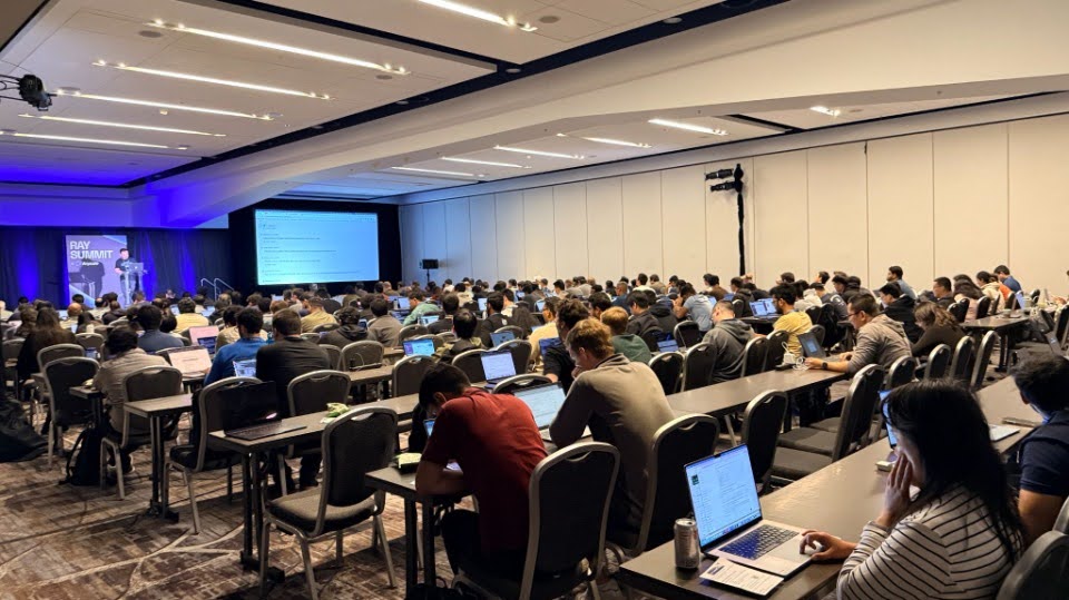 Training at Ray Summit 2026 was the largest it has ever been. Training at Ray Summit 2026 was the largest it has ever been.