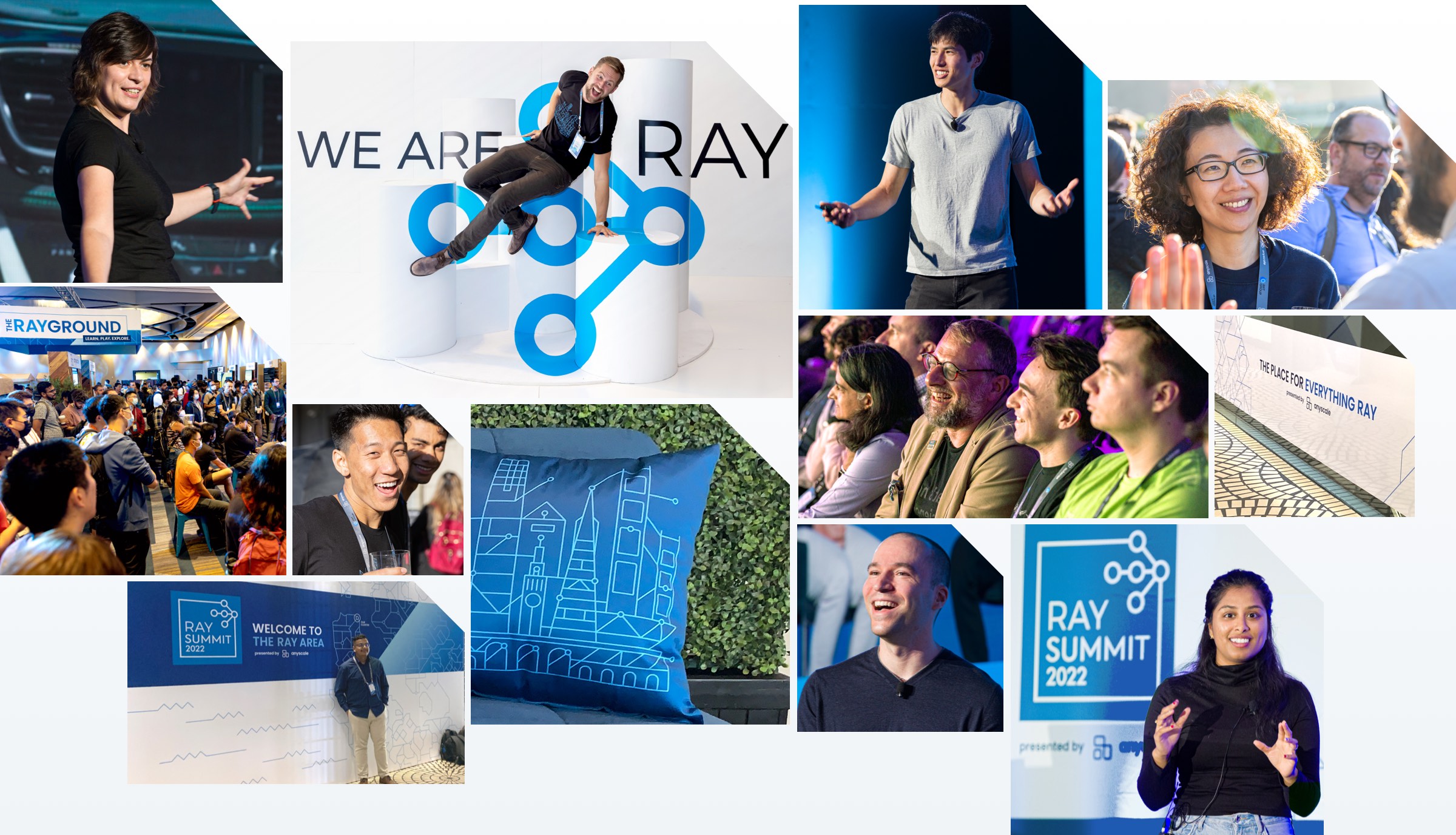 Ray Summit collage of speakers from event