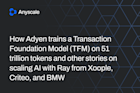 How Adyen trains a Transaction Foundation Model (TFM) on 51 trillion tokens and other stories on scaling AI with Ray from Xoople, Criteo, and BMW
