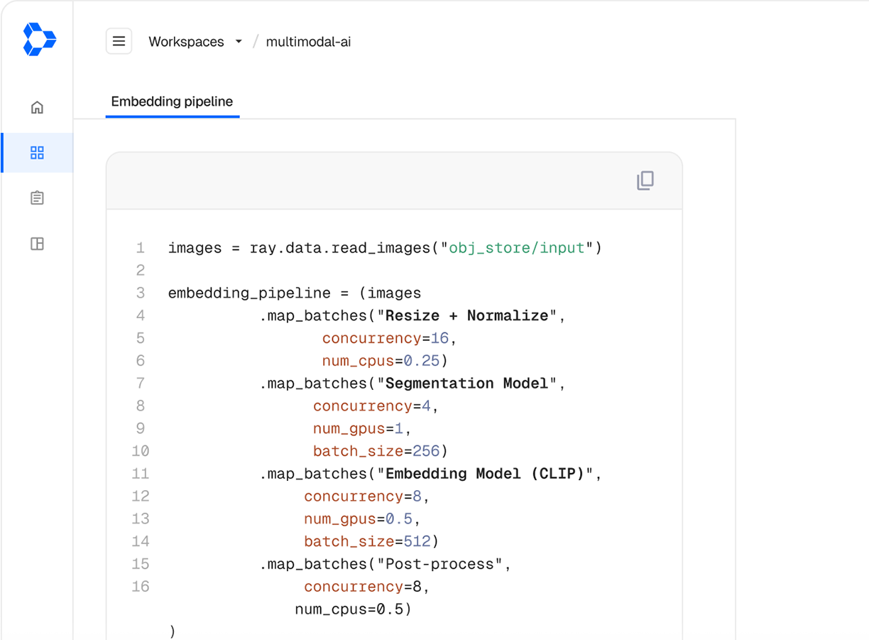 Unified batch and real-time embedding at scale