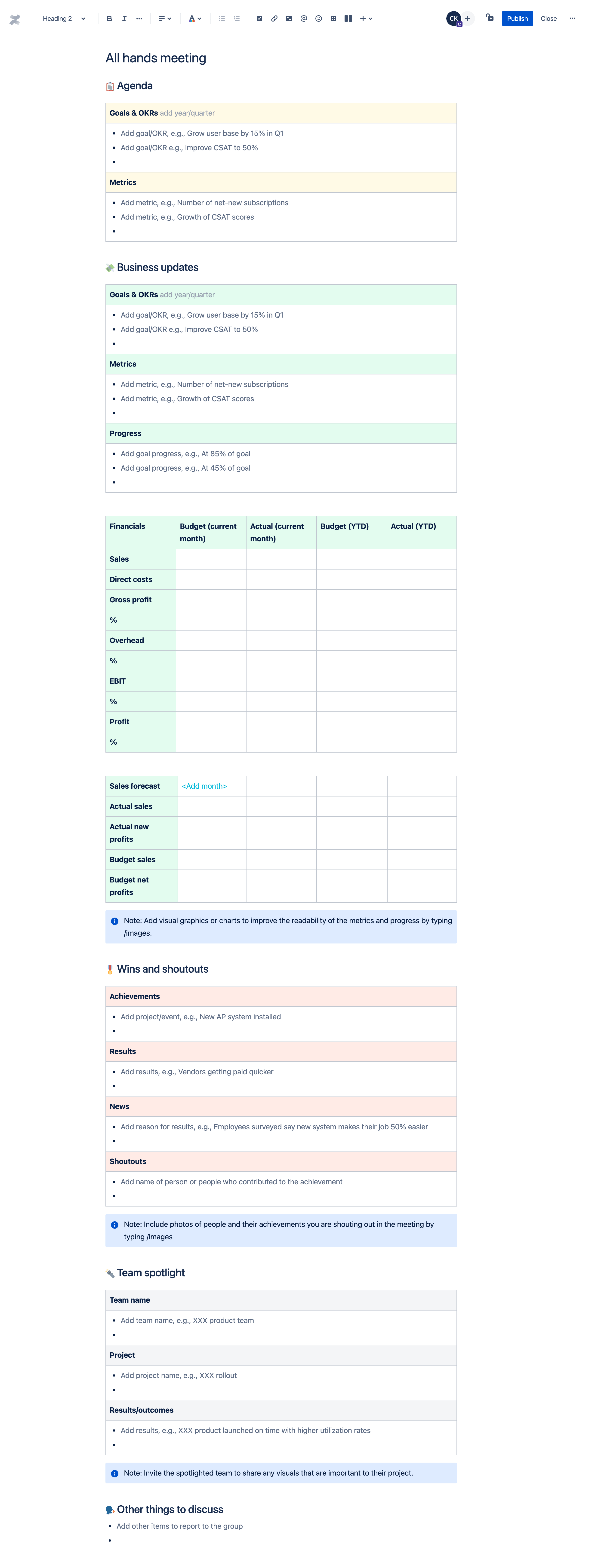 spotkanie wszystkich pracowników