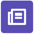 Business status update template icon