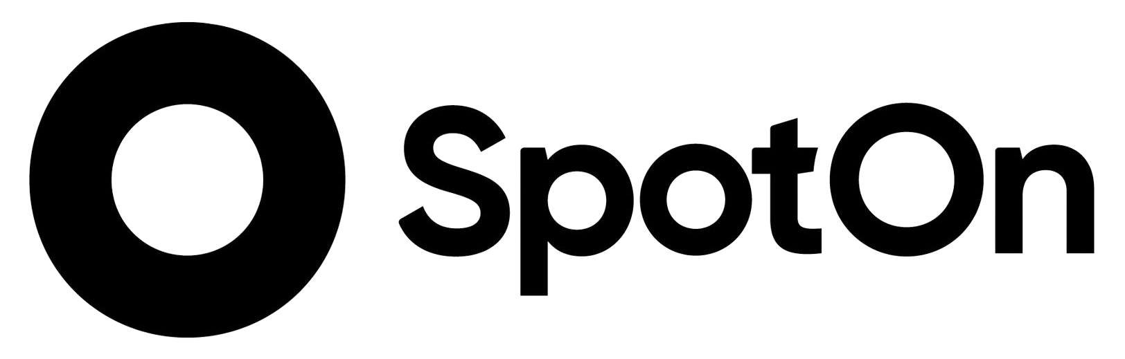 SpotOn Logo - black