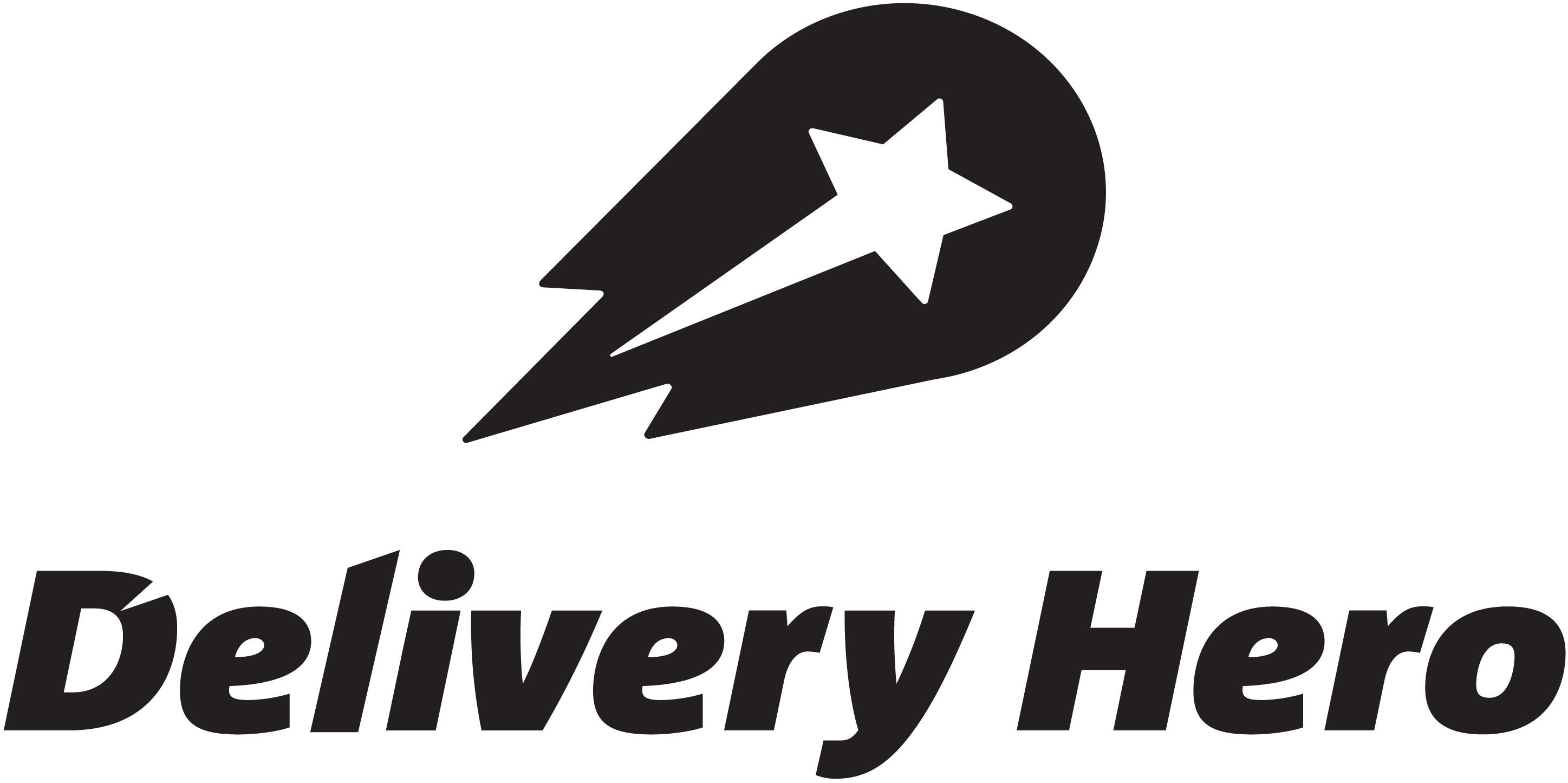 Delivery Hero Logo - black