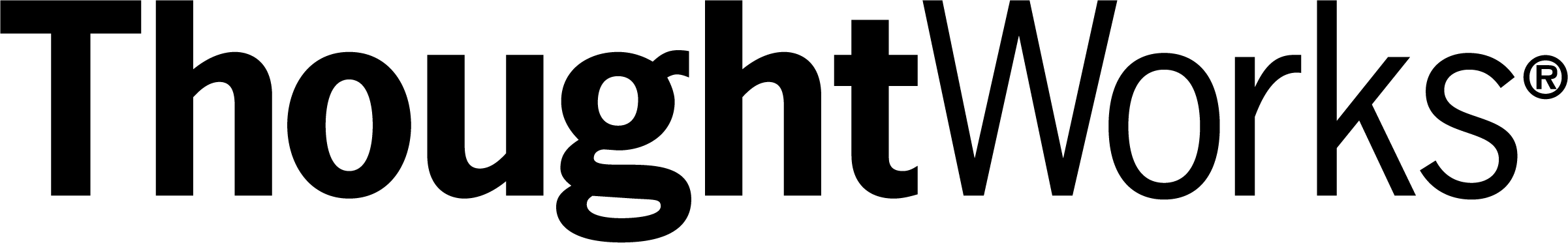 ThoughtWorks logo black