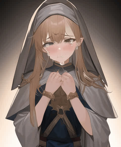 Picture of Maya with teary eyes