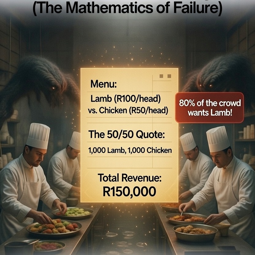 Anatomy of a Disaster: How a 20% "Blind Spot" Ruins Corporate Lunches