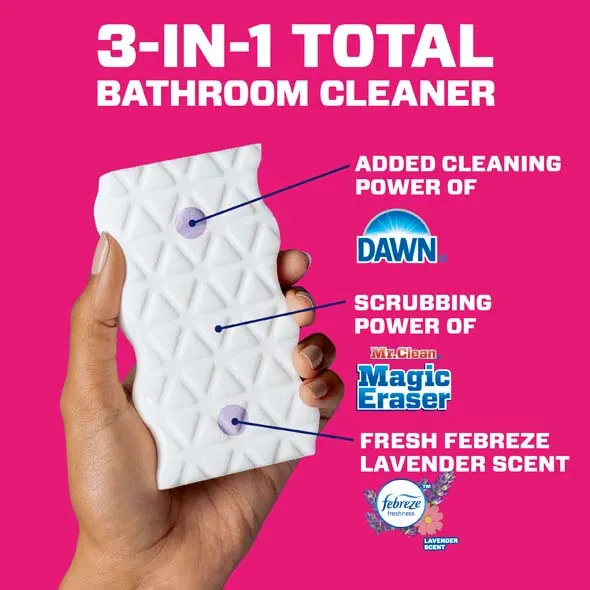 Mr. Clean Magic Eraser Ultra Bath - 3-in-1 Total Bathroom Cleaner