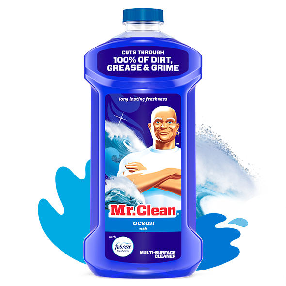 Multi Surface Cleaner With Ocean Scent | Mr. Clean®