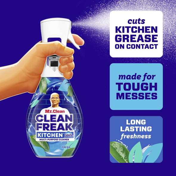 Clean Freak Kitchen Multi-Surface Cleaner, Fresh Scent | Mr. Clean®