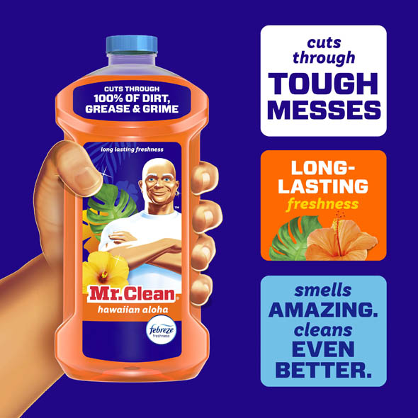 Multi Surface Cleaner With Hawaiian Aloha Scent | Mr. Clean®