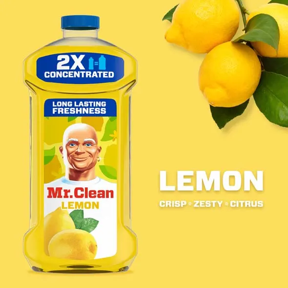 Multi Surface Cleaner With Lemon Scent - Crisp - Zesty - Citrus