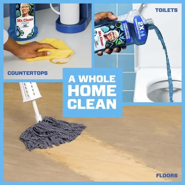 Multi-Surface Cleaner Unstopables Fresh - A Whole Home Clean: Countertops, Toilets, Hard Surfaces, Floors