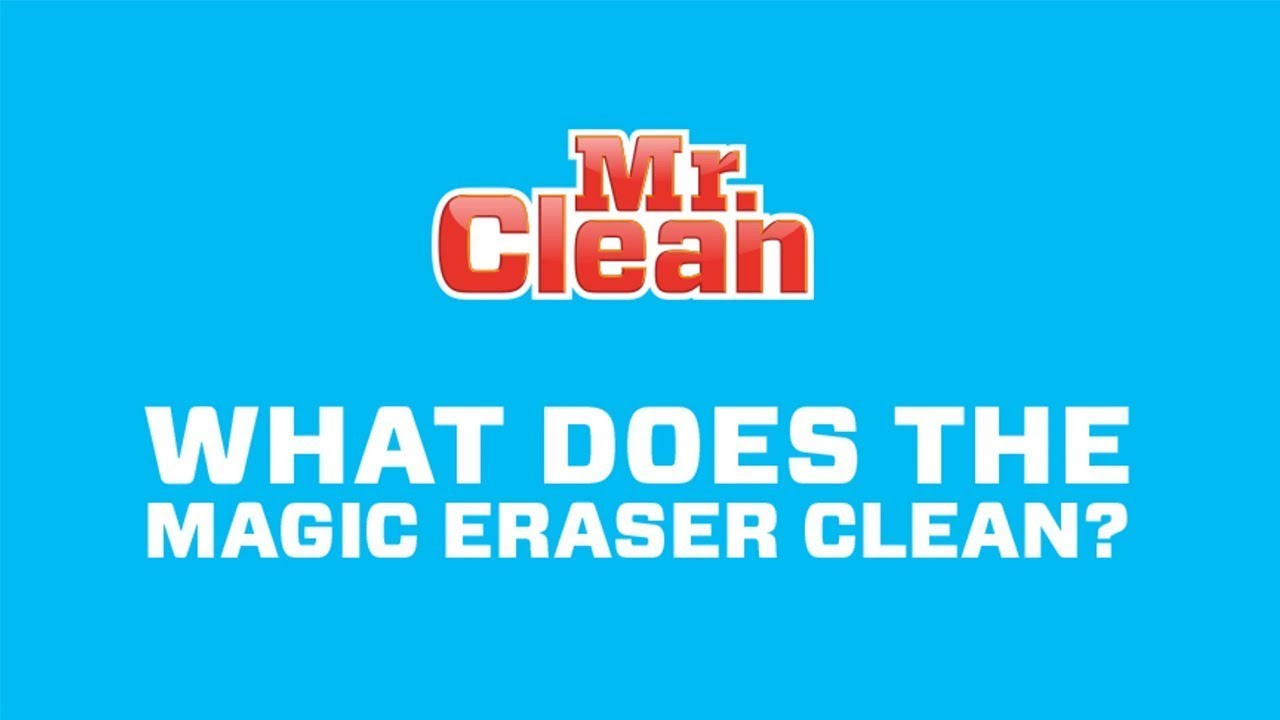 Mr. Clean Magic Eraser Uses | Mr. Clean®